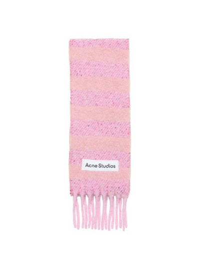 Mohair Striped Scarf Slim - ACNE STUDIOS - BALAAN 2