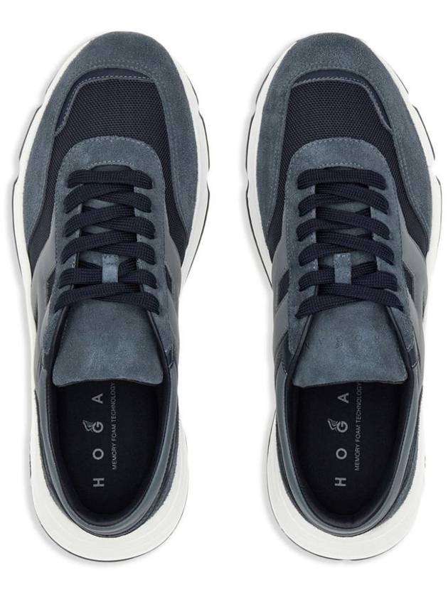 Hogan Suede And Mesh Hyperlight Sneakers Shoes - HOGAN - BALAAN 6