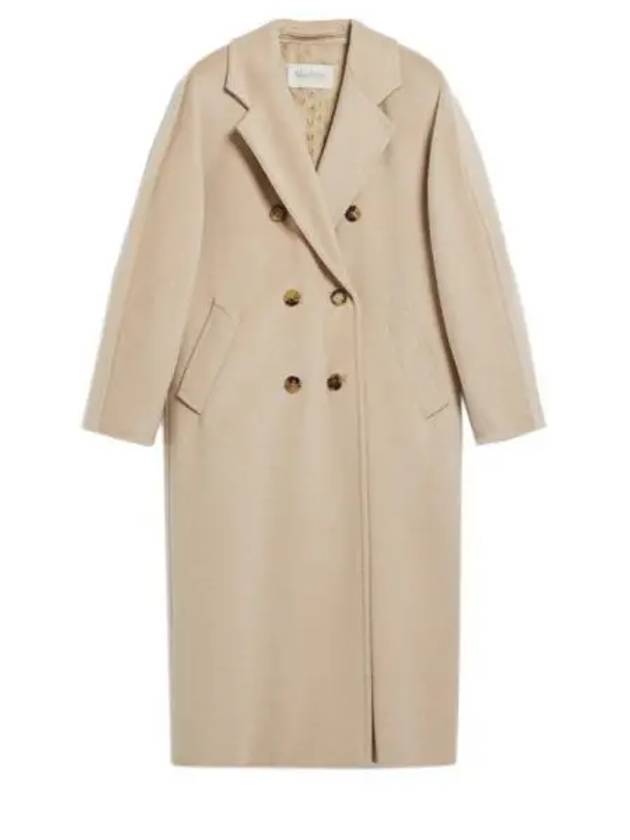 Madame Wool Cashmere Double Coat Beige - MAX MARA - BALAAN 2