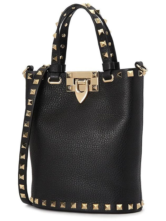 Rockstud Mini P0W31VSH 0NO Women's Tote and Shoulder Bag - VALENTINO - BALAAN 2