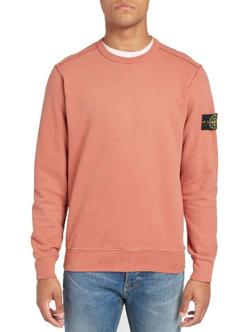 Wappen Patch Cotton Sweatshirt Copper - STONE ISLAND - BALAAN 1