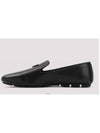 Triangle Logo Loafers Black - PRADA - BALAAN 3