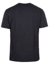 VPC Logo Short Sleeve T Shirt Navy COBQX H26943 - A.P.C. - BALAAN 7