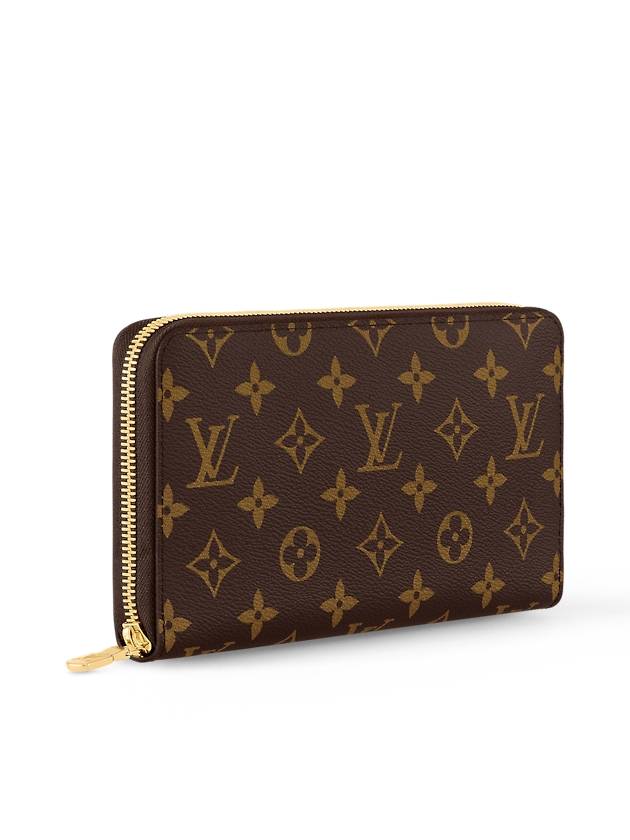 Zippy Organizer Monogram Long Wallet Brown - LOUIS VUITTON - BALAAN 3