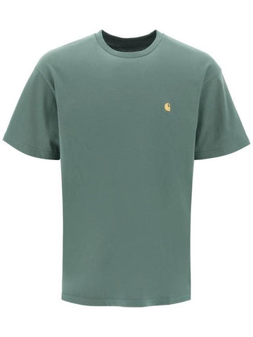 SN Carhartt WIP Green chase oversized t shirt I026391 29YXX - CARHARTT WIP - BALAAN 1