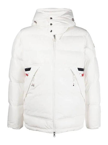 FLEOLE Men's Bomber Padded Jacket White 1A0014354A91 034 - MONCLER - BALAAN 1