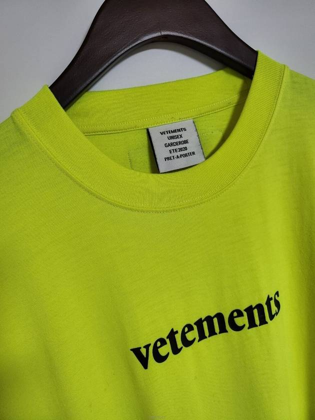 men s short sleeve t shirt - VETEMENTS - BALAAN 3