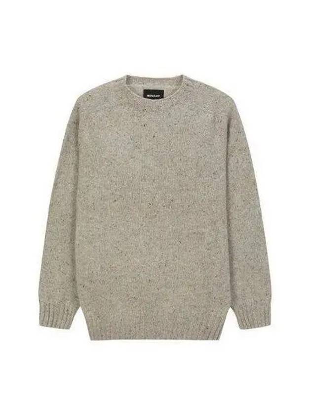 HOWLIN Donegal wool sweatshirt light gray TERRY - HOWLIN' - BALAAN 1