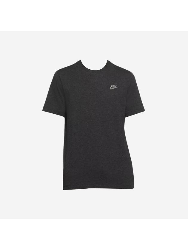 NSW Sustainability Club Cotton Short Sleeve T-Shirt Black - NIKE - BALAAN 2