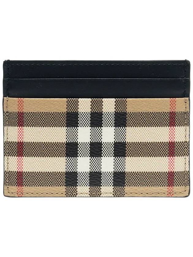 Vintage Check Card Wallet Beige - BURBERRY - BALAAN 3