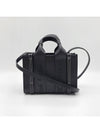 Woody Logo Calf Leather Mini Tote Bag Black - CHLOE - BALAAN 5