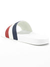 Men s Basil Slippers Slides EU Size White 4C7000001A49 002 - MONCLER - BALAAN 4