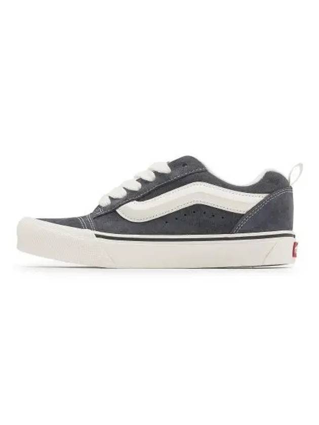 Knu Skool Lace-Up Low Top Sneakers Black - VANS - BALAAN 2