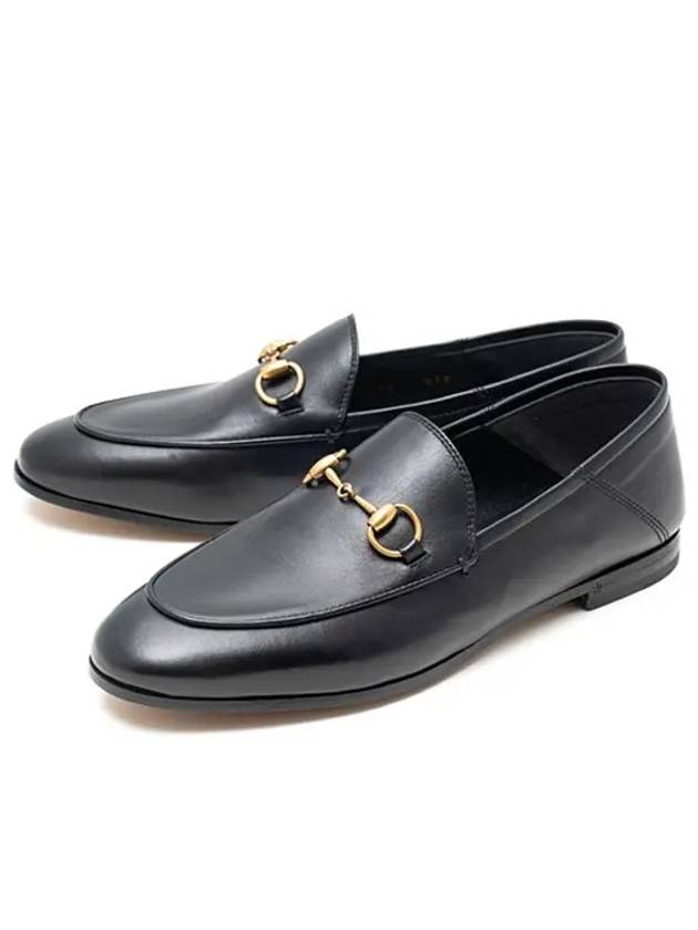 Leather Horsebit Loafers Black - GUCCI - BALAAN 5