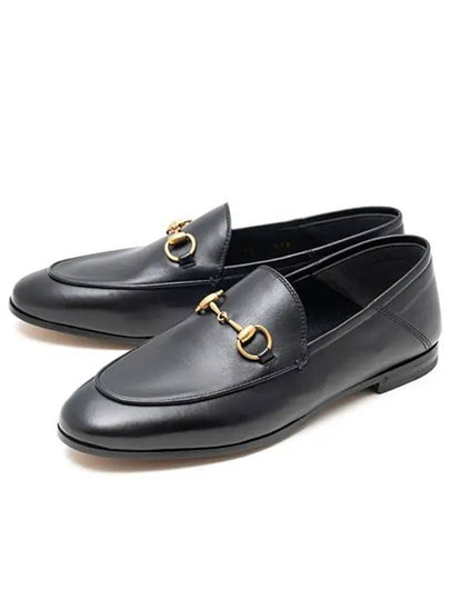 Leather Horsebit Loafers Black - GUCCI - BALAAN 2