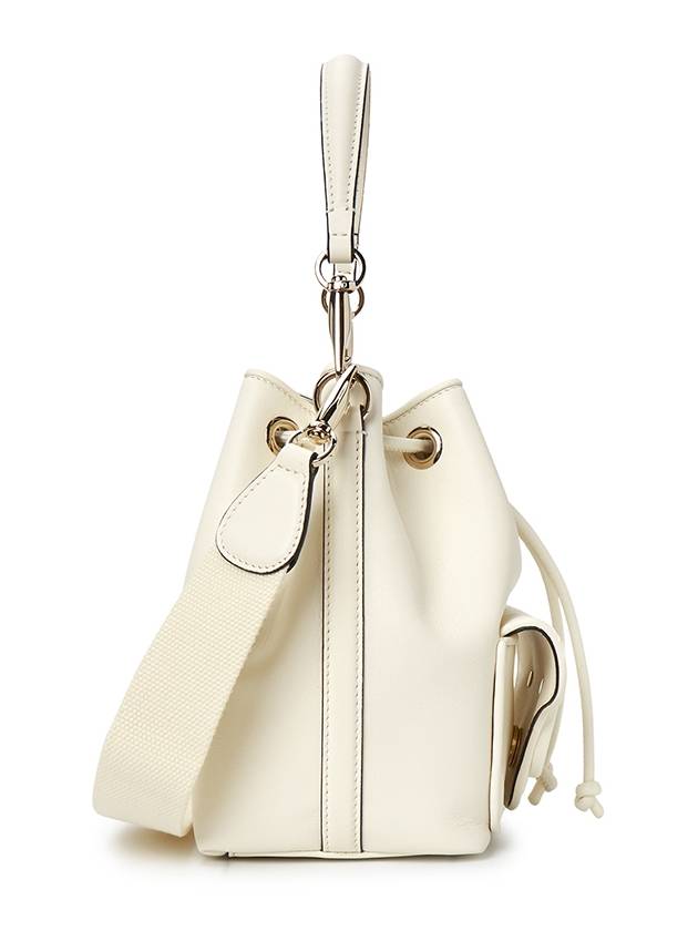 Drawstring Bucket Bag Ivory - VALENTINO - BALAAN 3