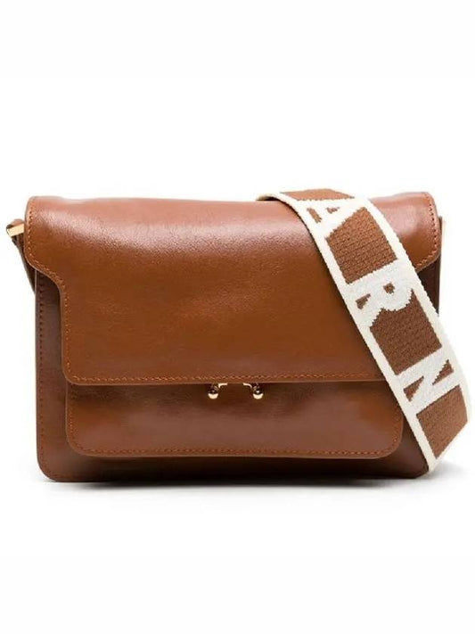 Trunk Soft Medium Cross Bag Brown - MARNI - BALAAN 2