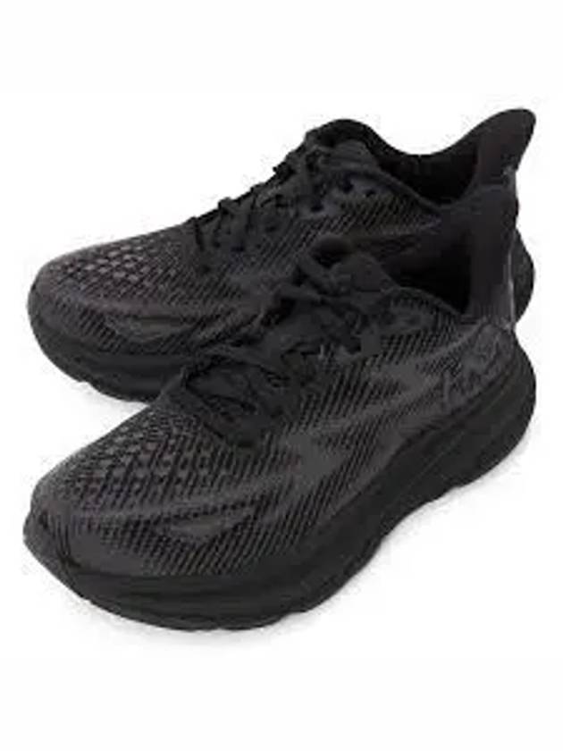 Clifton 9 Low Top Sneakers Black - HOKA ONE ONE - BALAAN 2