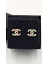 Women's CC Logo Pearl Pearl Earrings Gold - CHANEL - BALAAN 10