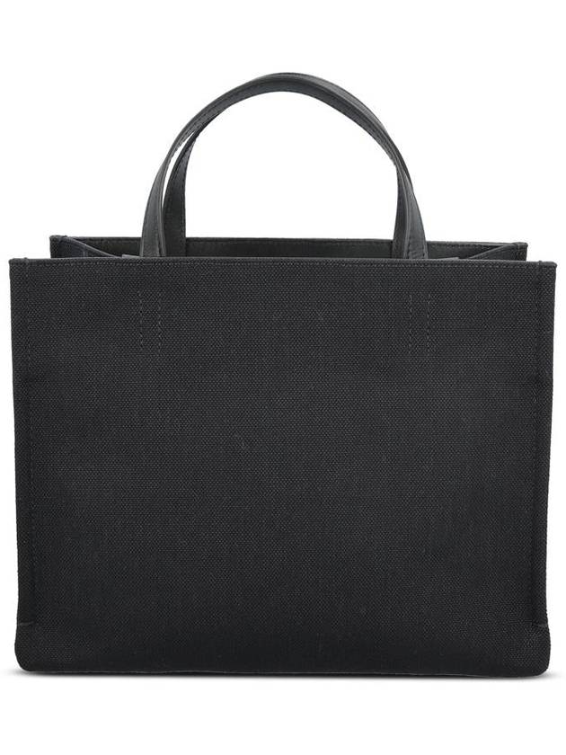 Logo Print Tote Bag Black - SALVATORE FERRAGAMO - BALAAN 3