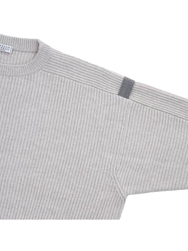 Women's Cashmere Knit Top Beige - BRUNELLO CUCINELLI - BALAAN 5