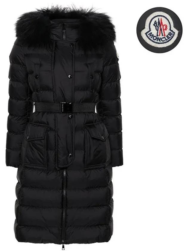 Women's Khloe Long Down Padding Black - MONCLER - BALAAN 2