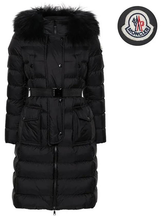 Women's Khloe Long Down Padding Black - MONCLER - BALAAN 2