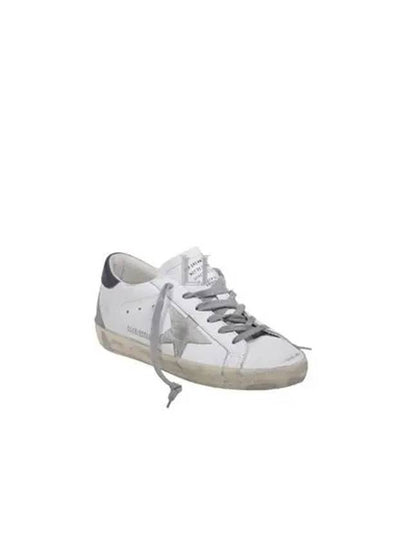 Superstar Leather Low Top Sneakers Grey White - GOLDEN GOOSE - BALAAN 2