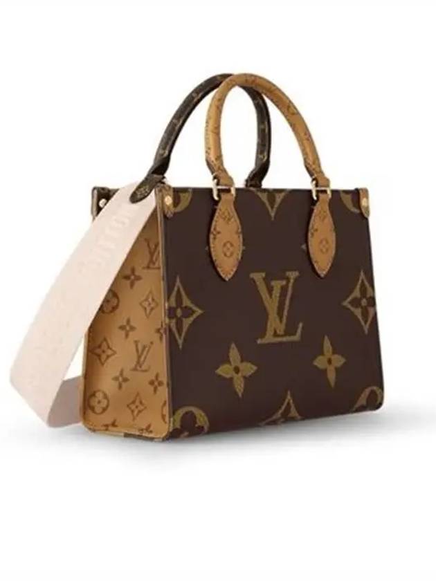 Women's OnTheGo PM Monogram Tote Bag Brown - LOUIS VUITTON - BALAAN 2