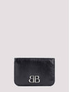 business card wallet 765631 2AAYP 1000 BLACK - BALENCIAGA - BALAAN 1