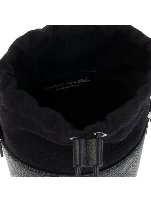 5AC Micro Bucket Bag Black - MAISON MARGIELA - BALAAN 6