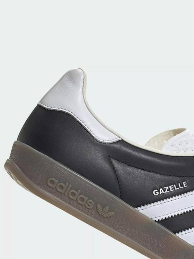 Gazelle Indoor Low Top Sneakers White Black - ADIDAS - BALAAN 6