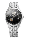 Jazzmaster Open Heart Metal 42MM Watch Silver - HAMILTON - BALAAN 3