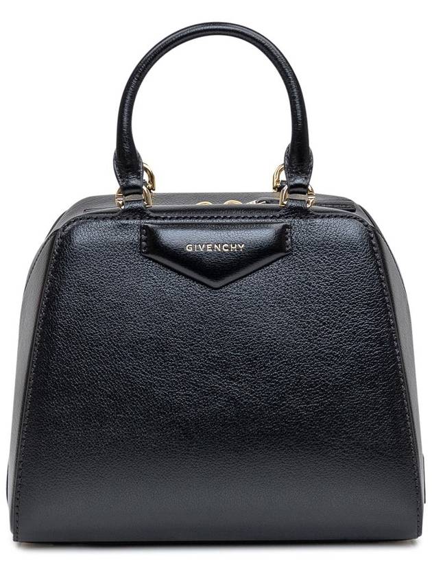 Antigona Cube Leather Mini Bag Black - GIVENCHY - BALAAN 2