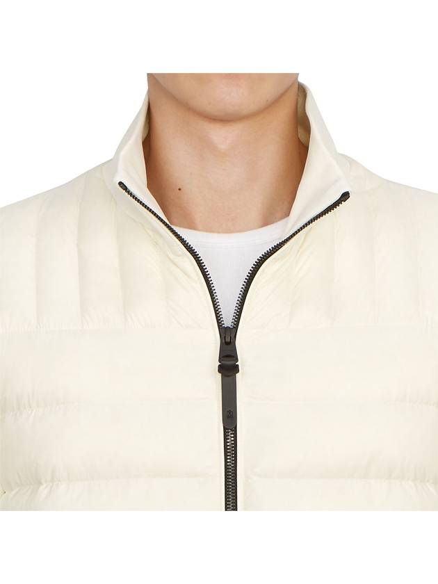 Men s Colin Mixed Media Bomber Jacket Cream - MACKAGE - BALAAN 9