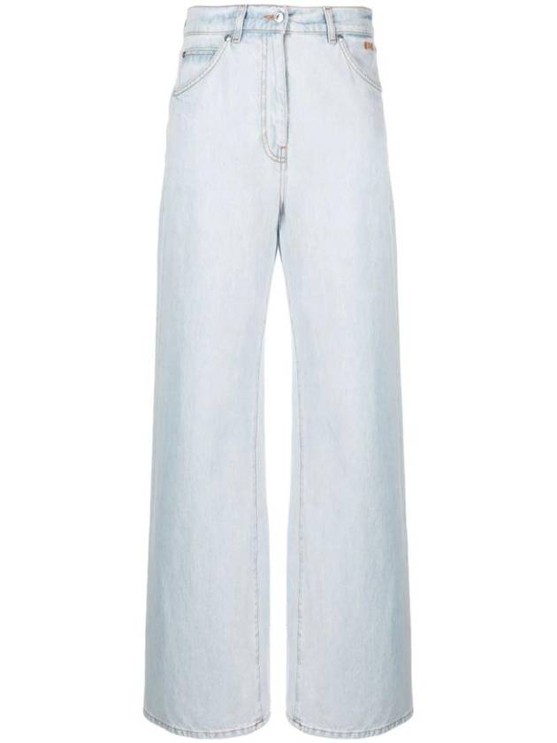 High Rise Wide Jeans 3641MDP253L247269 - MSGM - BALAAN 1