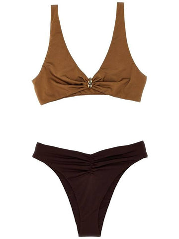 Elisabetta Franchi Knot Bikini - ELISABETTA FRANCHI - BALAAN 1