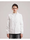 Snap Crinkle Track Jacket White - TUDE - BALAAN 2