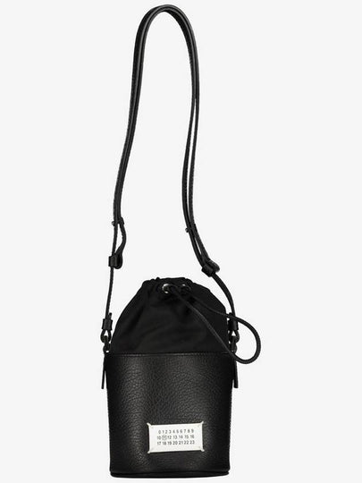 5AC Micro Number Logo Bucket Bag Black - MAISON MARGIELA - BALAAN 2