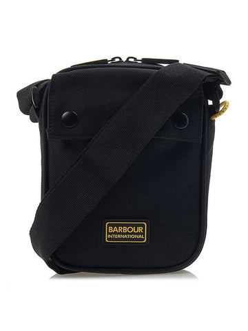 Knockhill Utility Cross Bag Black - BARBOUR - BALAAN 1