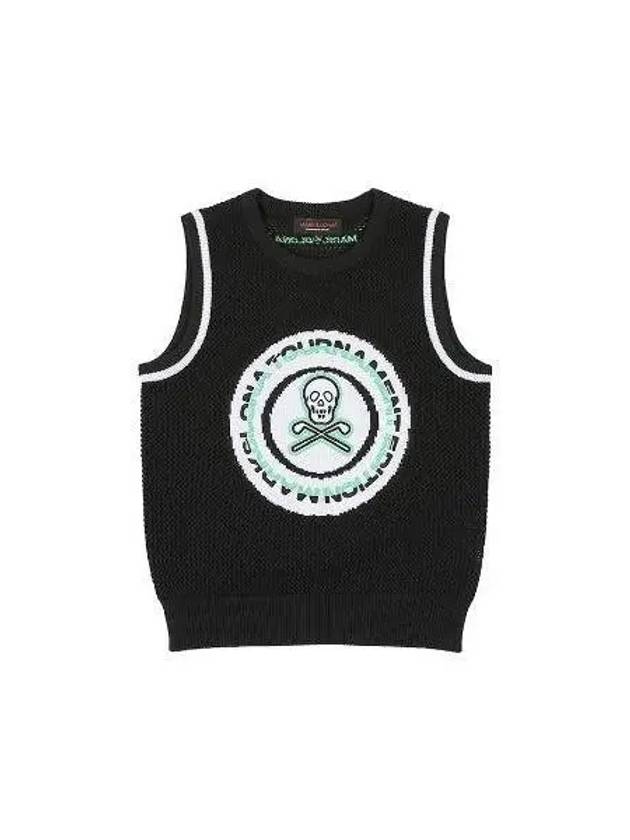 W TN LOGO POINT KNIT VEST LQ1TB73F - MARK & LONA - BALAAN 1