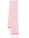 Mohair Wool Fringe Muffler Pink - ACNE STUDIOS - BALAAN 1