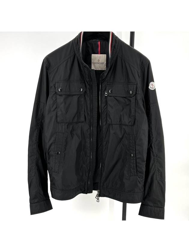 Windbreaker zip up jacket black size 5 - MONCLER - BALAAN 2