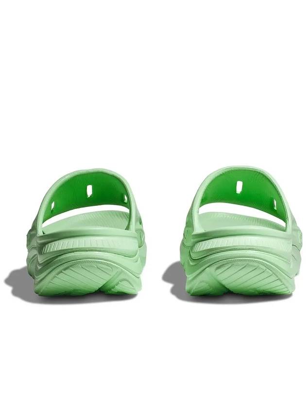 Ora Recovery Slide 3 Slippers Green - HOKA ONE ONE - BALAAN 5