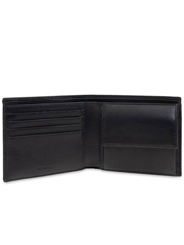 Balenciaga Leather Wallet, Men's, Black - BALENCIAGA - BALAAN 2