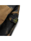 Hand Sprayed Airbrush Treatment Crew Neck Sweatshirt Dark Beige Black - STONE ISLAND - BALAAN 5