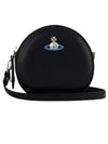 Logo Round Cross Bag Black - VIVIENNE WESTWOOD - BALAAN 2