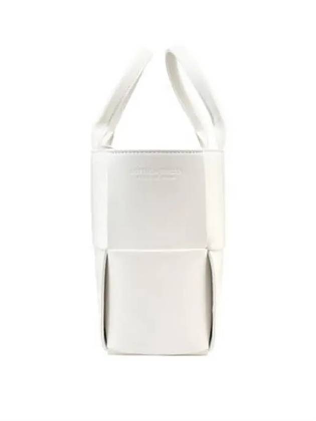 Arco Mini Tote Bag White - BOTTEGA VENETA - BALAAN 4