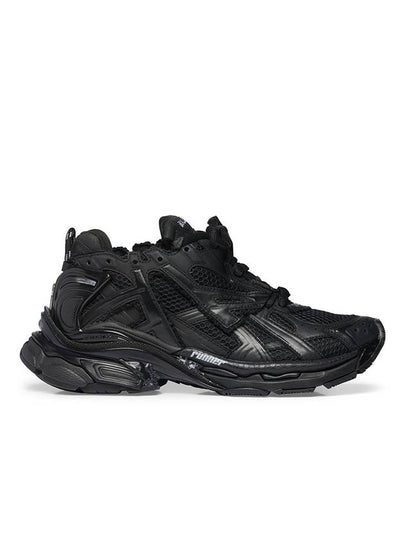 Runner Low Top Sneakers Black - BALENCIAGA - BALAAN 2