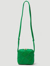 Cassette Intrecciato Mini Shoulder Bag Green - BOTTEGA VENETA - BALAAN 3